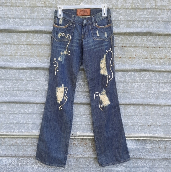 Dungeon Embellished Jewels Jeans - Picture 12 of 17